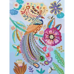 Djeco Jigsaws / Puzzles|Age 7 & 8^Sparkling Bird 50-Pc Wizzy Puzzle