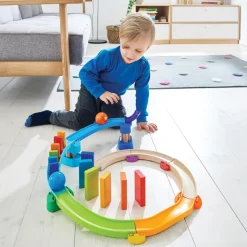 Haba Construction|Ball & Marble Runs^Spiral Domino Ball Track
