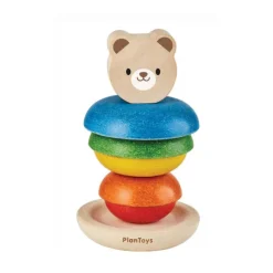 Plan Toys Stacking / Sorting|Stack / Sort^Stacking Ring Bear