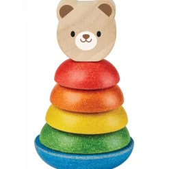 Plan Toys Stacking / Sorting|Stack / Sort^Stacking Ring Bear