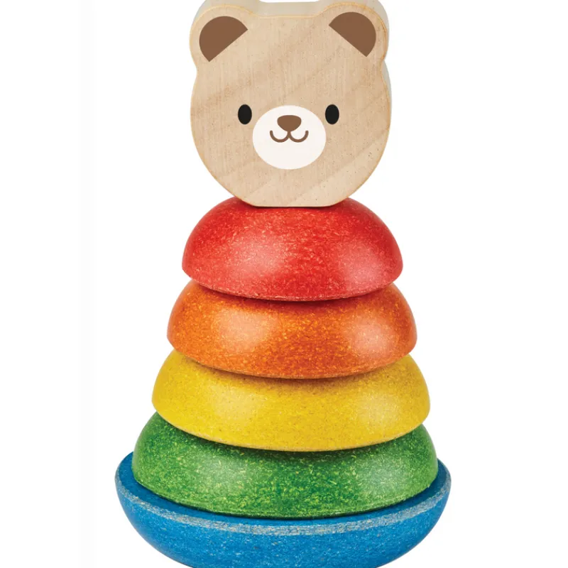 Plan Toys Stacking / Sorting|Stack / Sort^Stacking Ring Bear