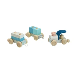 Plan Toys Vehicles / Cars / Trucks|Cars / Trains / Planes^Stacking Train Trio