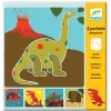 Djeco Art / Craft|Age 5 & 6^Stencil Set - Dinosaurs