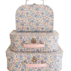 Alimrose Age 7 & 8^Suitcase Set 3pc - Liberty Blue
