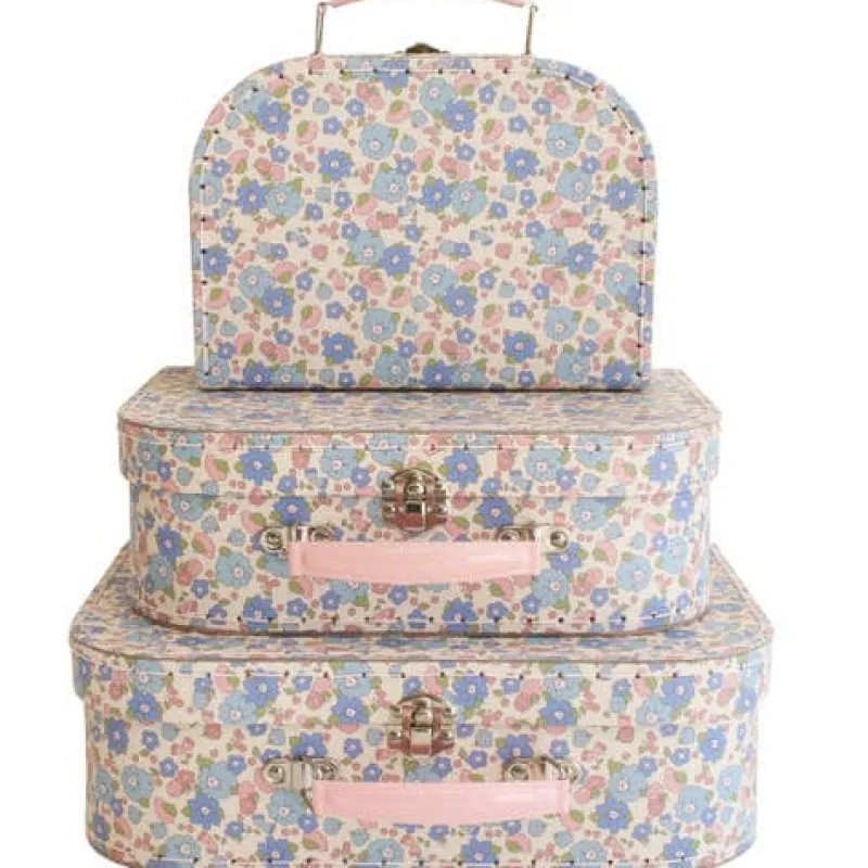 Alimrose Age 7 & 8^Suitcase Set 3pc - Liberty Blue
