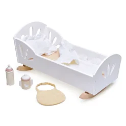 Tender Leaf Toys Dolls|Dolls^Sweet Dolly Rocking Bed + Accessories