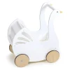 Tender Leaf Toys Role Play|Dolls^Sweet Swan Doll Pram with Bedding