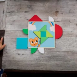 Djeco Wooden Puzzles|Early Learning^Tangramini Wood Puzzle Game