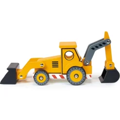 Mentari Wooden Vehicles|Vehicles / Cars / Trucks^The Backhoe