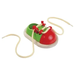 Plan Toys Early Learning|Age 4^Tie Up Shoe