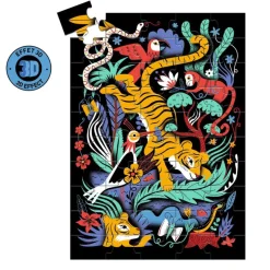 Djeco Jigsaws / Puzzles|Age 7 & 8^Tigers Leap Magic 3D Effect Puzzle