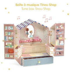 Djeco Musical / Auditory|Age 9 & 10^Tinou Shop Music Jewellery Box