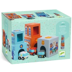 Djeco Vehicles / Cars / Trucks|Cars / Trains / Planes^Topani Car Playset