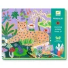 Djeco Art / Craft^Tropical Forest 3D Painting Set