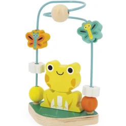 Janod Early Learning|Age 1^Tropik Frog Loop 2-in-1