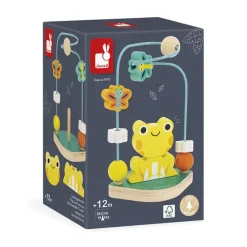Janod Early Learning|Age 1^Tropik Frog Loop 2-in-1