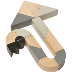 Plan Toys Wooden Blocks|Construction^Twisted Blocks by