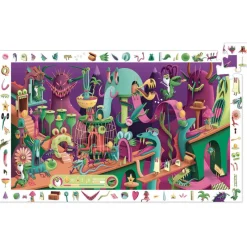 Djeco Jigsaws / Puzzles|Age 9 & 10^Video Game Observation Puzzle + Poster 200pc