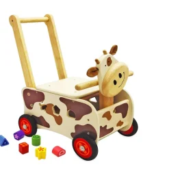I'm Toy Early Learning|Stacking / Sorting^Walk & Ride Cow Sorter | 4 in 1