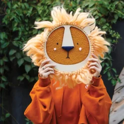 Sozo Stem Toys|Hammer / Lace^Wall Decor Weaving Kit - Lion