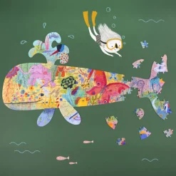 Djeco Jigsaws / Puzzles|Age 9 & 10^Whale Art Puzzle - 150 Piece