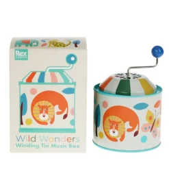 Rex London Musical / Auditory|Age 4^Winding Tin Music Box