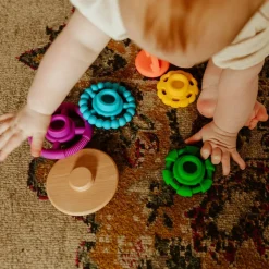Jellystone Designs Stacking / Sorting|Stack / Sort^Wobble Stacker | Bright