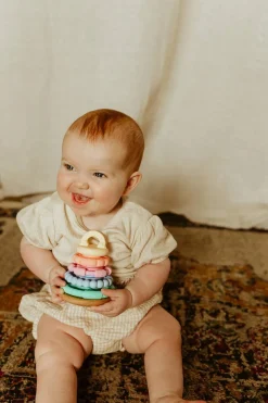 Jellystone Designs Early Learning|Stacking / Sorting^Wobble Stacker | Pastel
