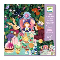 Djeco Art / Craft|Age 9 & 10^Wonderland Fairy Tale to Decorate