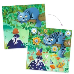 Djeco Art / Craft|Age 9 & 10^Wonderland Fairy Tale to Decorate