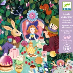 Djeco Art / Craft|Age 9 & 10^Wonderland Fairy Tale to Decorate