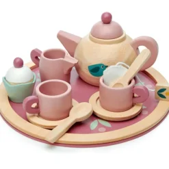 Tender Leaf Toys Role Play|Kitchen / Play Food^Wooden Birdie Tea Set