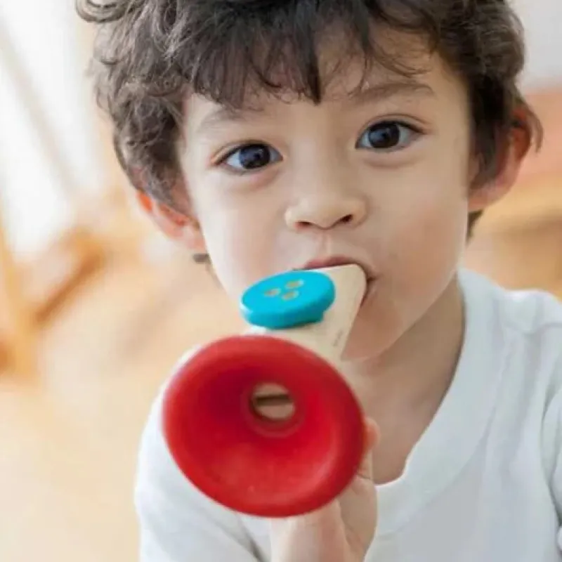 Plan Toys Musical / Auditory|Age 4^Wooden Kazoo Musical Toy