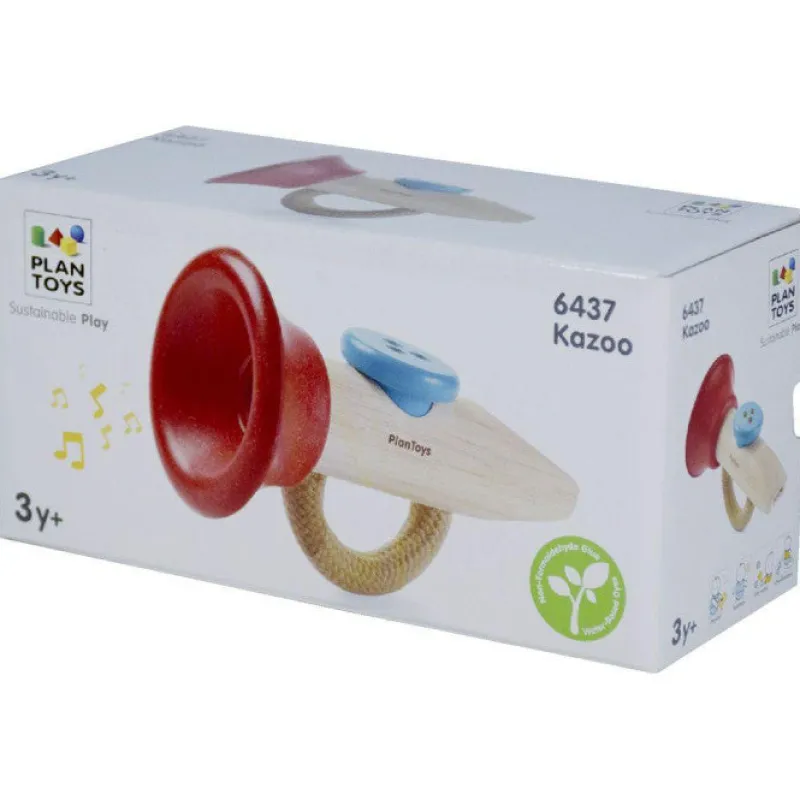 Plan Toys Musical / Auditory|Age 4^Wooden Kazoo Musical Toy