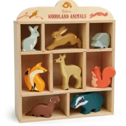 Tender Leaf Toys Small World Play|Age 5 & 6^Woodland Animal Display Shelf Set