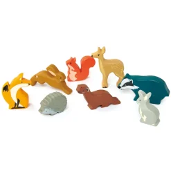 Tender Leaf Toys Small World Play|Age 5 & 6^Woodland Animal Display Shelf Set