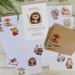 Scattered Seed Co Stationery|Age 9 & 10^Woodlands Kids Letter Writing Set