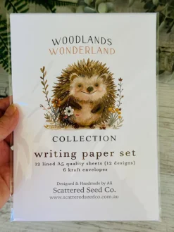 Scattered Seed Co Stationery|Age 9 & 10^Woodlands Kids Letter Writing Set