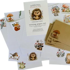 Scattered Seed Co Stationery|Age 9 & 10^Woodlands Kids Letter Writing Set