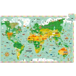 Djeco Jigsaws / Puzzles|Age 9 & 10^World Monuments Puzzle + Booklet 200pc