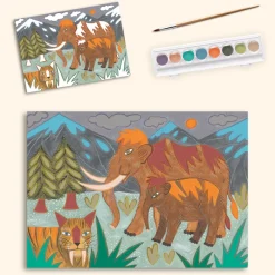 Djeco Art / Craft|Age 9 & 10^World of Dinosaurs Multi Craft Kit