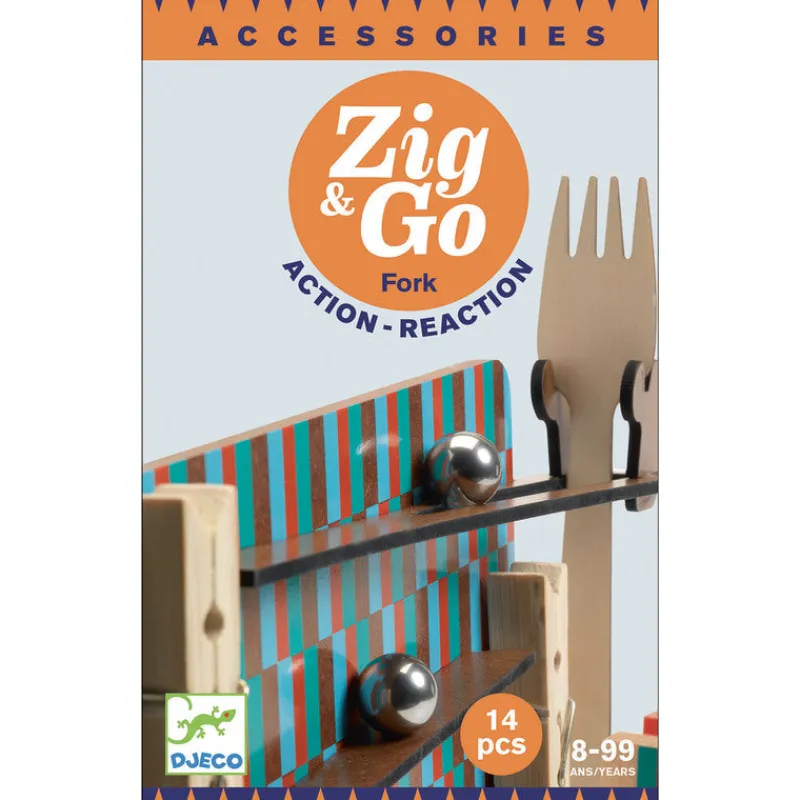 Djeco Stem Toys|Construction^Zig & Go Fork Action and Reaction Set