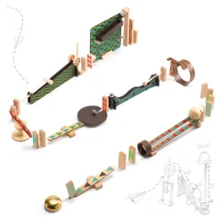 Djeco Stem Toys|Construction^Zig & Go 48pc Action and Reaction Construction Set
