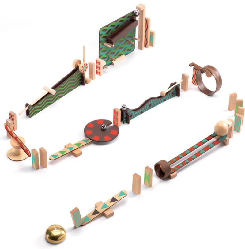 Djeco Stem Toys|Construction^Zig & Go 48pc Action and Reaction Construction Set